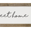 Stratton Home Decor Home Sweet Home Metal and Wood Wall Art