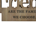 Stratton Home Decor Friends are the family Wood Wall Decor