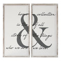 Stratton Home Decor 2 PC Home is the Story Wall Art