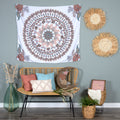 Stratton Home Decor Boho Floral Medallion Wall Tapestry