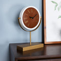 Stratton Home Decor Modern 13" Emmett Table Clock