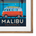 Stratton Home Decor Coastal Malibu Beach Framed Matte Wall Art Under Glass