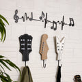 Stratton Home Decor Set of 3 Decorative  Vintage Guitar Shaped Wall Hooks