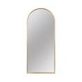 Stratton Home Decor Kate Gold Full Length Leaning Mirror
