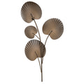 Stratton Home Decor Fanned Leaves Metal Wall Decor