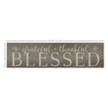 Stratton home Decor "Grateful, Thankful, Blessed" Wall Art