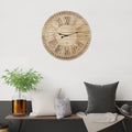 Stratton Home Decor 31.50 Inch James Wood Wall Clock