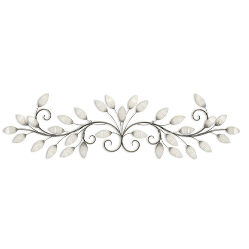 Stratton Home Decor Brushed Pearl Over the Door Wall Decor