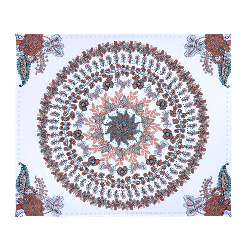 Stratton Home Decor Boho Floral Medallion Wall Tapestry