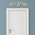 Champagne Flower Over the Door Wall Décor