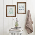 Soap Lather Rinse Repeat Wall Art
