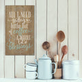 Stratton Home Décor  Coffee and Blessings Wall Art
