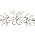 Stratton Home Decor Brushed Pearl Over the Door Wall Decor
