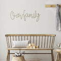 Stratton Home Decor Modern This is Our Family Metal Wall Decor Words