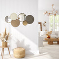 Stratton Home Decor Layered Plates with Mirrors Centerpiece Wall Decor