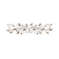 Stratton Home Decor Traditional Gold Leaves with Acrylic Bling Over the Door Wall Decor