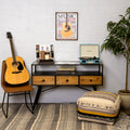 Stratton Home Decor Acoustic Guitar Framed Wall Art