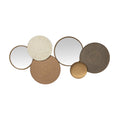 Stratton Home Decor Layered Plates with Mirrors Centerpiece Wall Decor