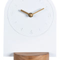 Stratton Home Decor Modern 8.25" Logan Table Clock