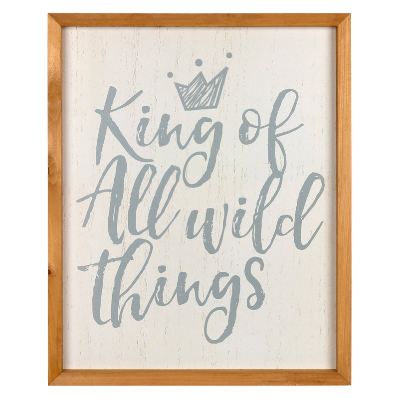 Stratton Home Decor King of all The Wild Things Wall Art