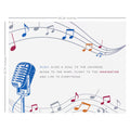 Stratton Home Decor Music Gives Life to Everything Wall Art